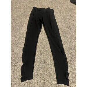 Lululemon black leggings full length size 8